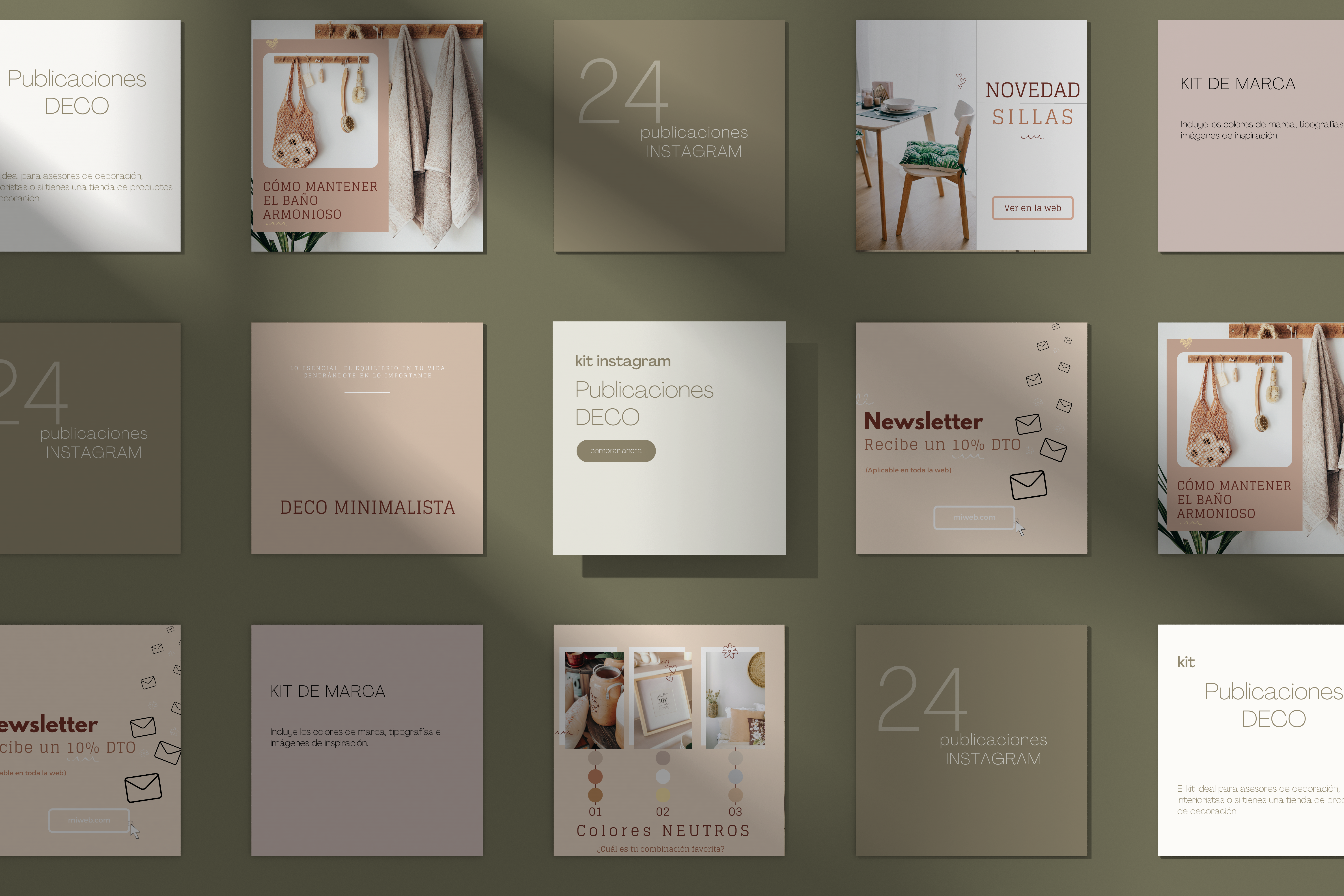 Kit publicaciones DECO